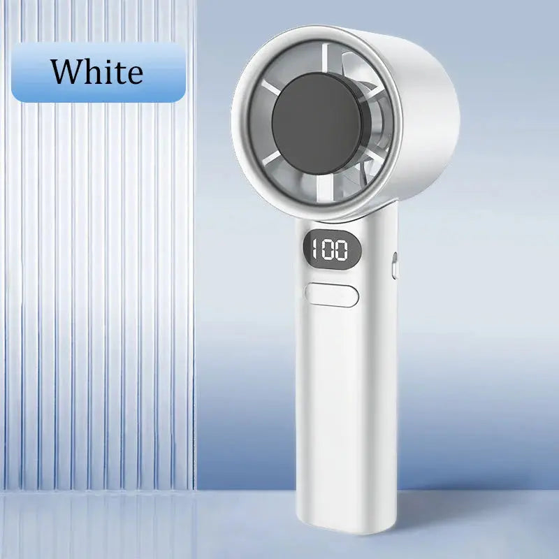 Mini Ventilateur Portable Rechargeable à Refroidissement – Vent Ultra-Puissant jusqu'à -16°C HomeAstuce